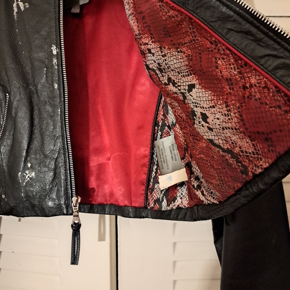 Wilsons Rock and Roll vintage leather Jacket - Picture 3 of 4